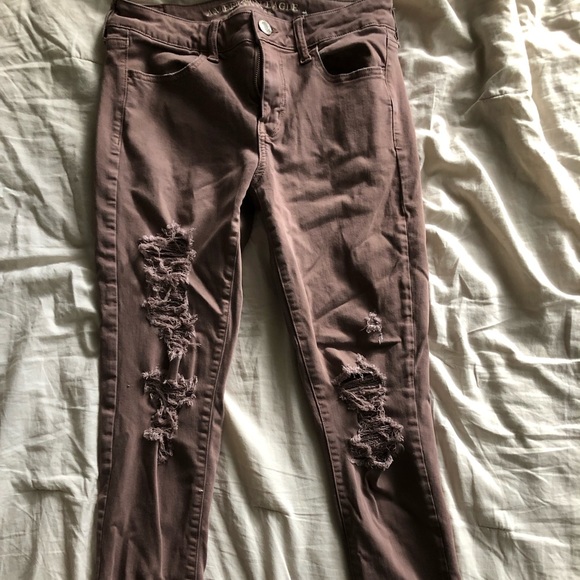 American Eagle Outfitters Pants - Blush Jeans/Jeggings Distressed